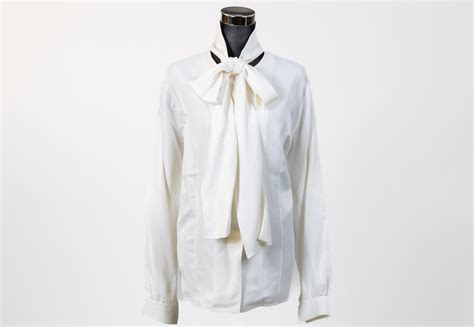 celine white blouse|Celine off white shirts.